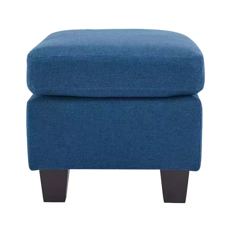 GDFStudio Judkins Contemporary Fabric Upholstered Ottoman