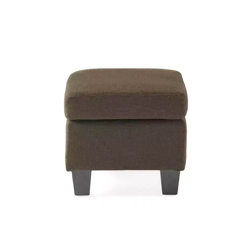 GDFStudio Judkins Contemporary Fabric Upholstered Ottoman