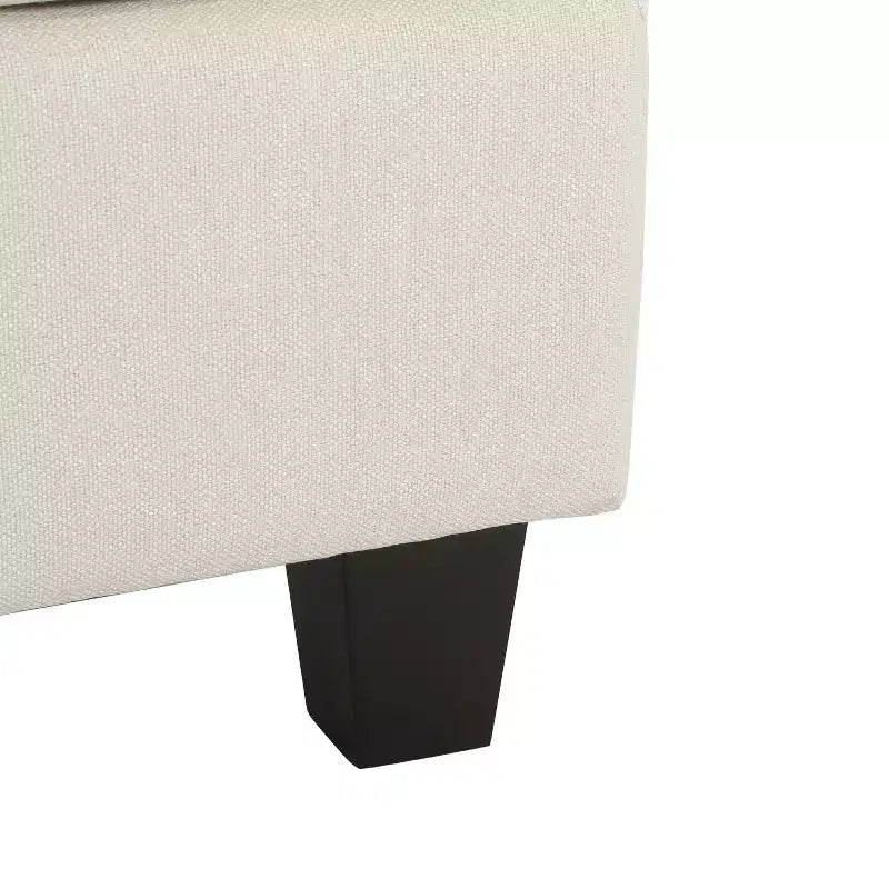 GDFStudio Judkins Contemporary Fabric Upholstered Ottoman