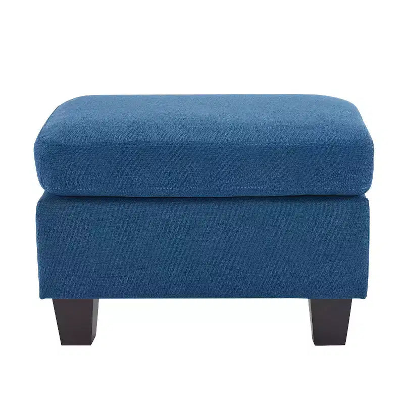 GDFStudio Judkins Contemporary Fabric Upholstered Ottoman