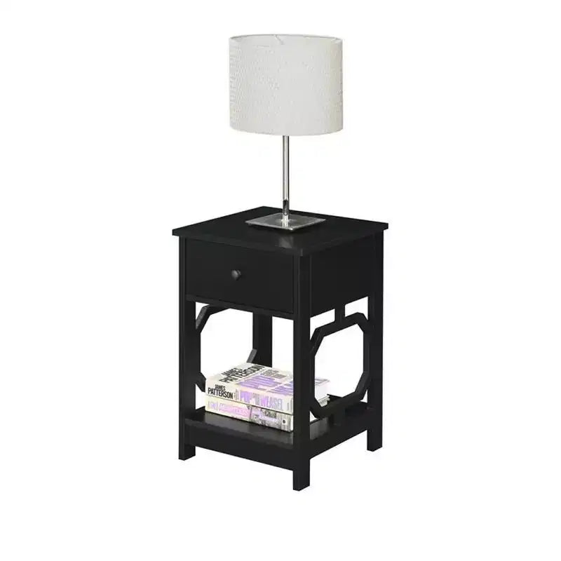 HomeStock Rectangle Wood Table Top End Table 1 -piece