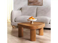 Bayard Rattan Triangle Coffe Table - CWK3009 - Natural - Safavieh Couture