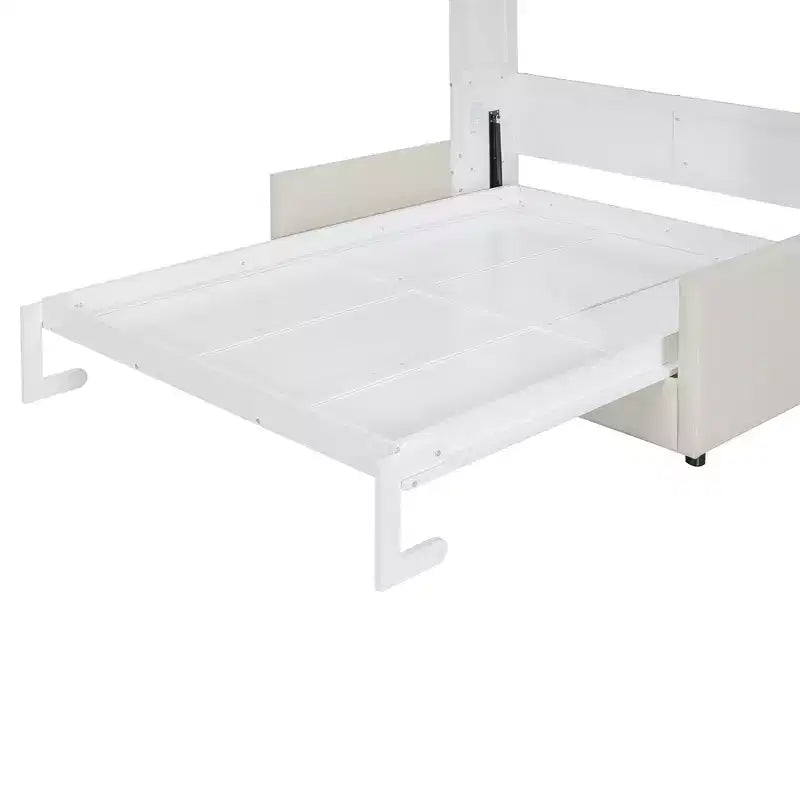 Luxystar Modern Full Size Murphy Bed with Couch