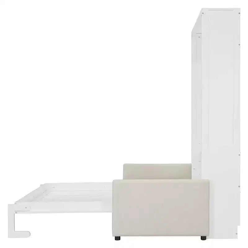 Luxystar Modern Full Size Murphy Bed with Couch