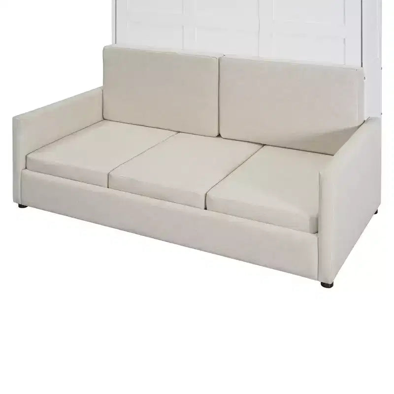 Luxystar Modern Full Size Murphy Bed with Couch