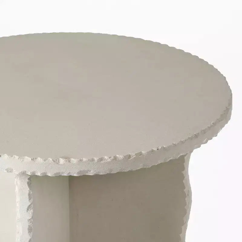 Raybrook Stone Accent Table - SFV5785 - Off White - Safavieh Couture