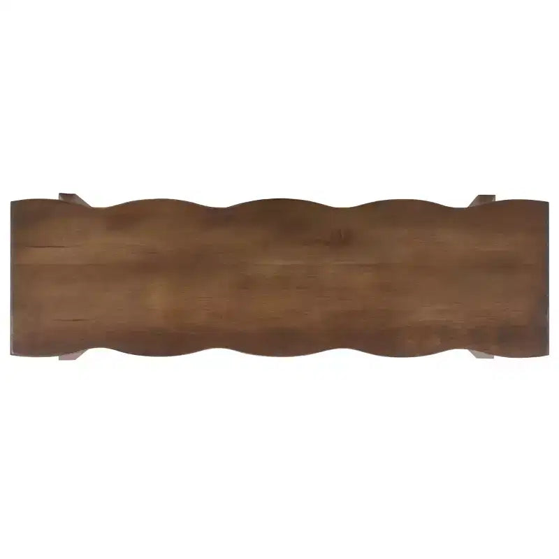 Kari Wood Bench - Brown - SEI