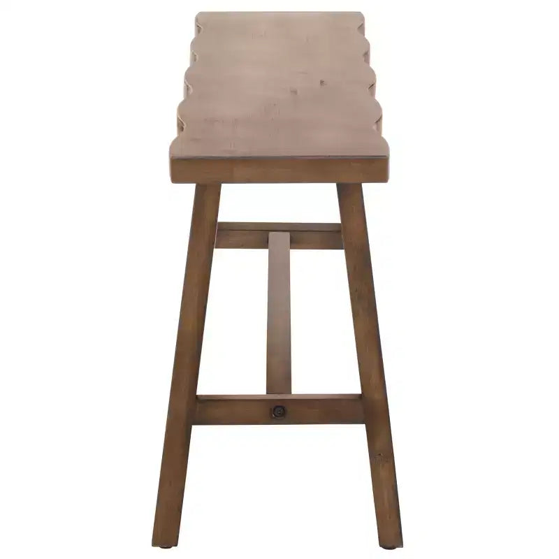 Kari Wood Bench - Brown - SEI